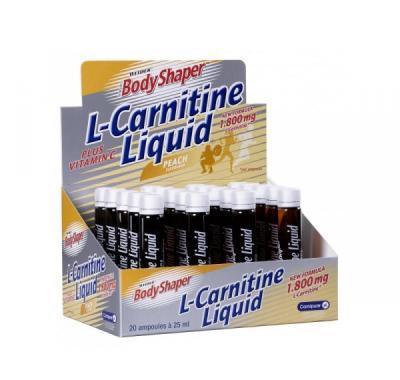 L-Carnitine Liquid, L-carnitin koncentrát, spalovač tuku, ampule 25 ml, Weider - Citrus