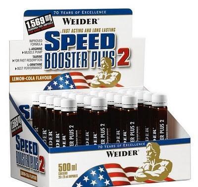 Speed Booster Plus 2, ampule 25 ml, Weider, Speed, Booster, Plus, 2, ampule, 25, ml, Weider