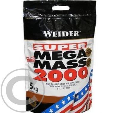 Super Mega Mass 2000, Weider, 5000 g - Vanilka