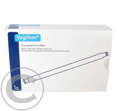 VAGIFEM  15X25MCG Poševní tobolky