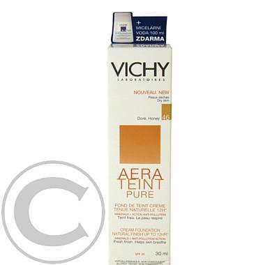 VICHY AéraTeint PURE fluidní make-up 46 SPF20 30 ml   VICHY PT Solution Micellaire - minelární voda pro citlivou pleť  100ml ZDARMA