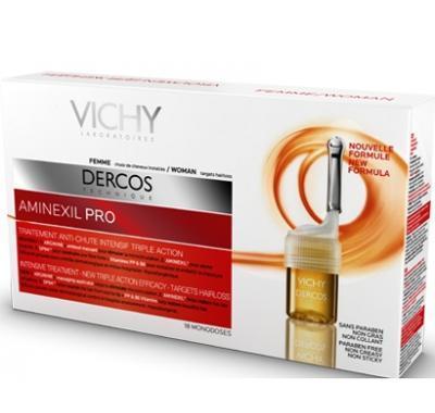 VICHY Dercos Aminexil 18 ampulí pro ženy proti úbytku vlasů