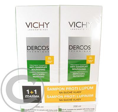 VICHY Dercos šampon lupy suché DUO2x200ml M0715400