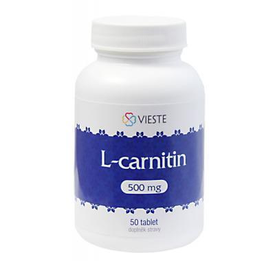 Vieste L-carnitin 500 mg 50 tablet, Vieste, L-carnitin, 500, mg, 50, tablet
