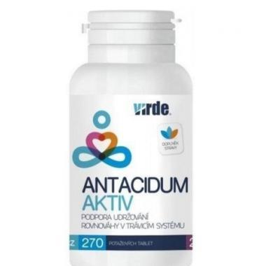 VIRDE Antacidum Aktiv 270 tablet, VIRDE, Antacidum, Aktiv, 270, tablet