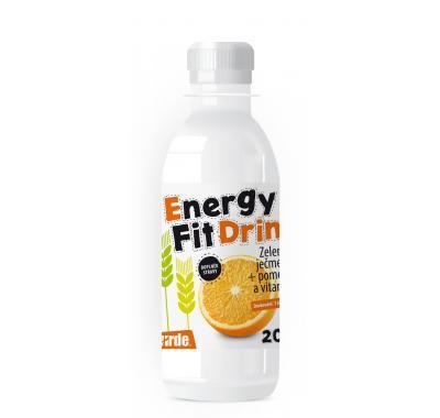 VIRDE Energy Fit Drink -  zelený ječmen   pomeranč   vitamíny