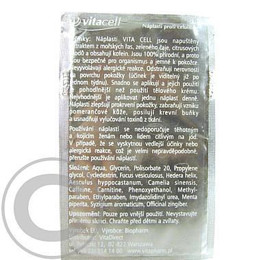 Vitacell náplast proti celulitidě - měsíční léčba, Vitacell, náplast, proti, celulitidě, měsíční, léčba