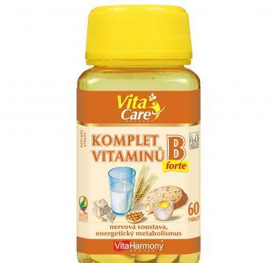 VitaHarmony Komplex B vitaminů tbl. 60, VitaHarmony, Komplex, B, vitaminů, tbl., 60