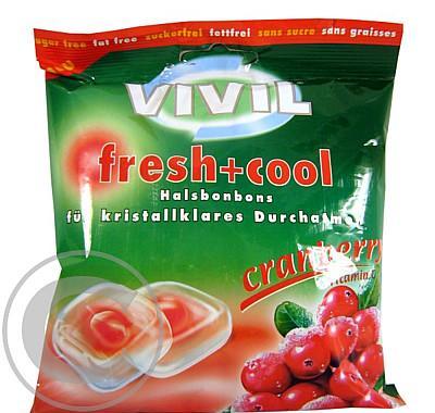 Vivil Fresh   cool Brusinky   vit. C 75 g bonbony cucací, Vivil, Fresh, , cool, Brusinky, , vit., C, 75, g, bonbony, cucací