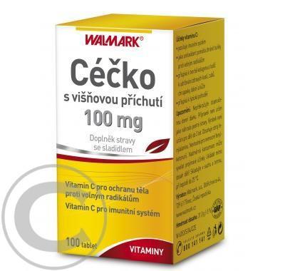 Walmark Céčko 100 mg s příchutí višně 100 tablet, Walmark, Céčko, 100, mg, příchutí, višně, 100, tablet