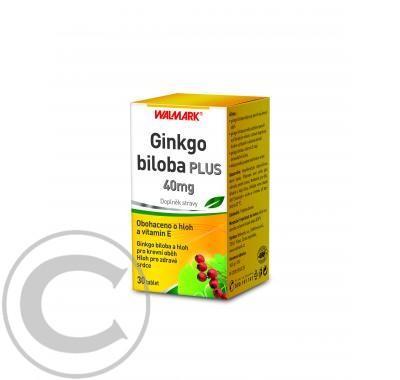 Walmark Ginkgo biloba PLUS 40 mg 30 tbl., Walmark, Ginkgo, biloba, PLUS, 40, mg, 30, tbl.