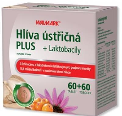 WALMARK Hlíva ústřičná plus s laktobacily 60   60 tablet