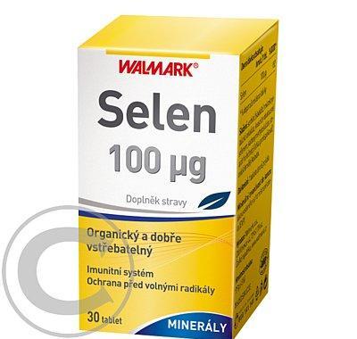 Walmark Selen 30 tbl. x 0,100mg, Walmark, Selen, 30, tbl., x, 0,100mg