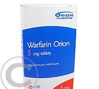 WARFARIN ORION 5 MG  100X5MG Tablety
