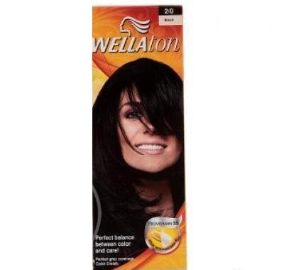 Wellaton barva na vlasy 20 černá sérum