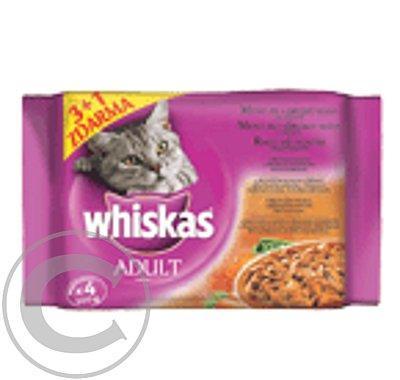 Whiskas kapsa  Menu z 4 druhů masa 4x100g