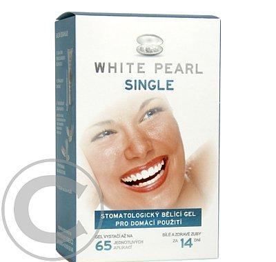 White pearl Single prostředek - bělení zubů, White, pearl, Single, prostředek, bělení, zubů