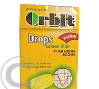 WRIGLEYS Orbit Lemon Mint drops 14ks, WRIGLEYS, Orbit, Lemon, Mint, drops, 14ks