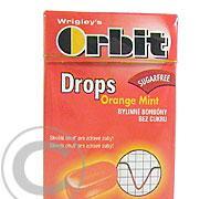 WRIGLEYS Orbit Orange Mint drops 14ks, WRIGLEYS, Orbit, Orange, Mint, drops, 14ks