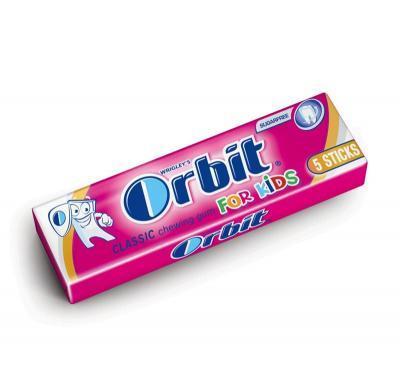 WRIGLEYS Orbit žvýkačky pro děti 5ks, WRIGLEYS, Orbit, žvýkačky, děti, 5ks