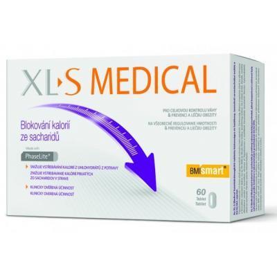 XL to S Medical Blokování kalorií ze sacharidů 60 tablet, XL, to, S, Medical, Blokování, kalorií, ze, sacharidů, 60, tablet