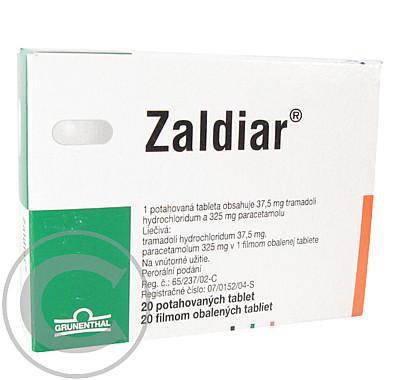 ZALDIAR  20 Potahované tablety, ZALDIAR, 20, Potahované, tablety