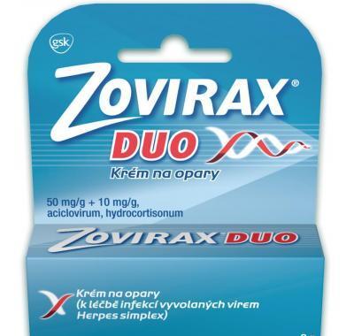 Zovirax Duo krém na opary 2 g, Zovirax, Duo, krém, opary, 2, g