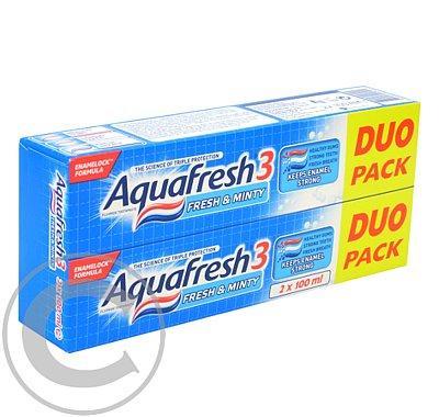 Zubní pasta aquafresh  freshnminty 200ml DUO
