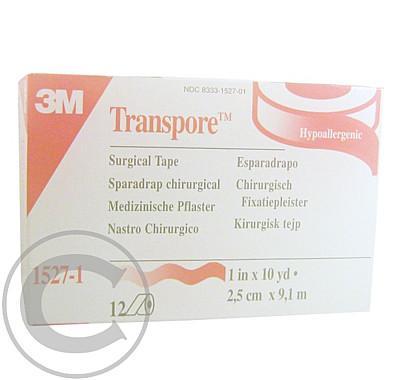 3M Transpore transparentní náplast 2.5 cm x 9.15 m 12 ks