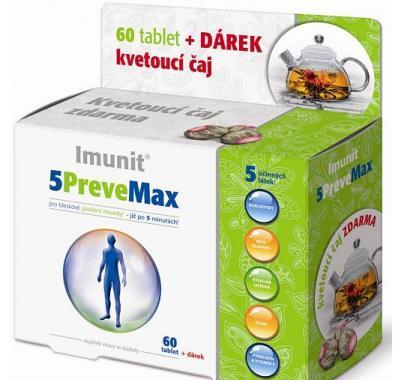 5PreveMax Imunit 60 tablet   dárek kvetoucí čaj