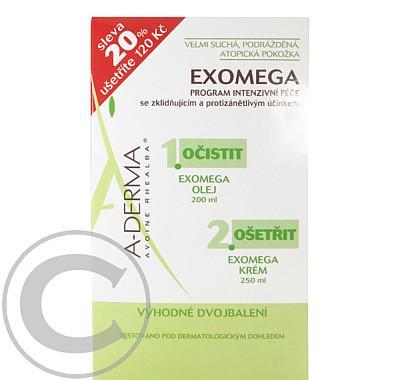 A-DERMA Exomega Creme 250ml Exomega Huile 200ml, A-DERMA, Exomega, Creme, 250ml, Exomega, Huile, 200ml