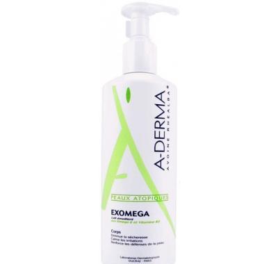 A-DERMA Exomega lait 400 ml - emolienční mléko, A-DERMA, Exomega, lait, 400, ml, emolienční, mléko