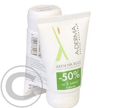 A-Derma krém na ruce s mlékem z ovsa 2x50 ml, A-Derma, krém, ruce, mlékem, ovsa, 2x50, ml