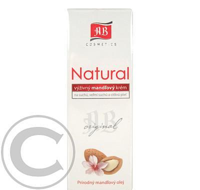 AB NATURAL mandlový krém výživ. denní 50g v tubě, AB, NATURAL, mandlový, krém, výživ., denní, 50g, tubě