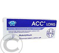 ACC LONG  10X600MG Šumivé tablety, ACC, LONG, 10X600MG, Šumivé, tablety