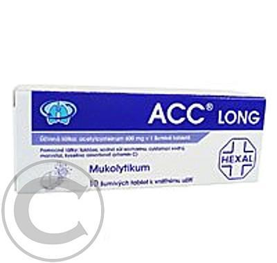 ACC LONG  50X600MG Šumivé tablety, ACC, LONG, 50X600MG, Šumivé, tablety