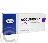 ACCUPRO 10  30X10MG Potahované tablety, ACCUPRO, 10, 30X10MG, Potahované, tablety