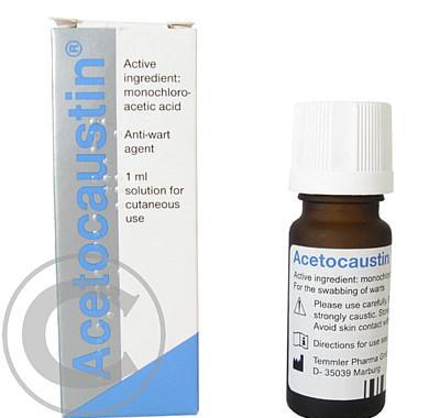 Acetocaustin 1ml na bradavice, Acetocaustin, 1ml, bradavice