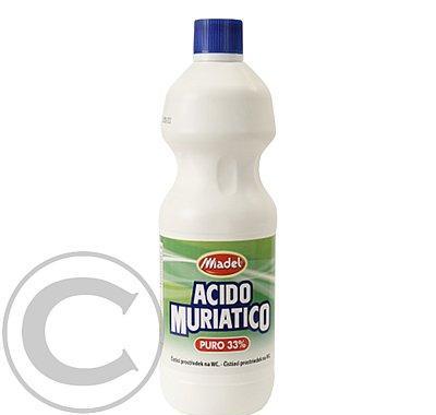 ACIDO MURIATICO 33% 1000 ml (na nejodolnější usazeniny na WC a pisoárech), ACIDO, MURIATICO, 33%, 1000, ml, na, nejodolnější, usazeniny, WC, pisoárech,