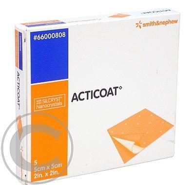 Acticoat krytí antiseptické se stříbrem 5x5cm 5ks, Acticoat, krytí, antiseptické, se, stříbrem, 5x5cm, 5ks