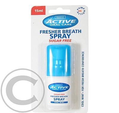 ACTIVE osvěžač dechu Cool Mint spray bez cukru 15ml, ACTIVE, osvěžač, dechu, Cool, Mint, spray, bez, cukru, 15ml