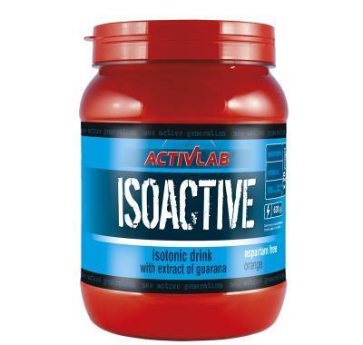 ActivLab Isoactive iontový nápoj s guaranou 630 g pomeranč, ActivLab, Isoactive, iontový, nápoj, guaranou, 630, g, pomeranč