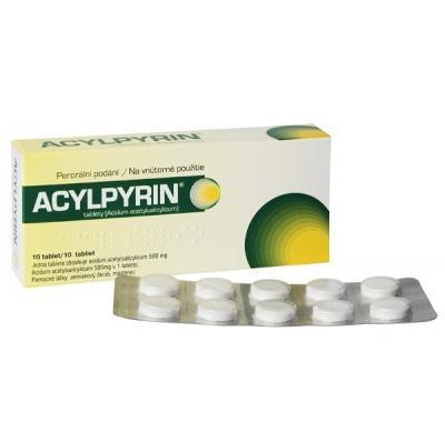 ACYLPYRIN tablety 10 x 500 mg, ACYLPYRIN, tablety, 10, x, 500, mg