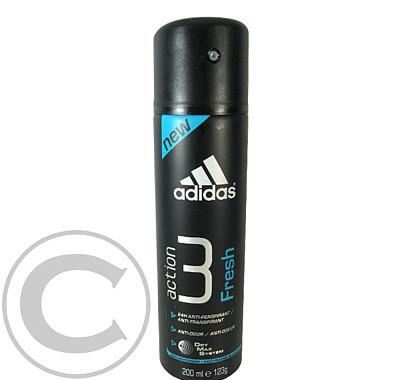 Adidas Action 3 - Fresh deo 200ml, Adidas, Action, 3, Fresh, deo, 200ml