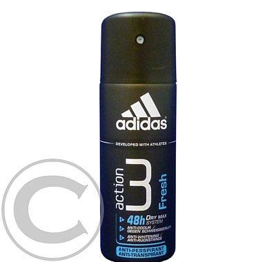 Adidas Action 3 pánský Fresh deo 150 ml, Adidas, Action, 3, pánský, Fresh, deo, 150, ml