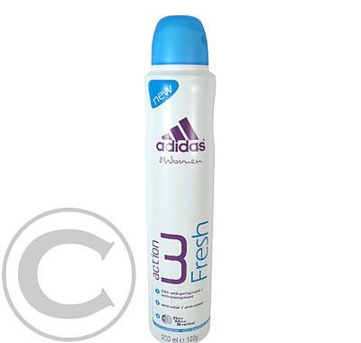 Adidas Action 3 Women - Fresh deo 200ml, Adidas, Action, 3, Women, Fresh, deo, 200ml