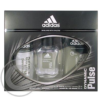 Adidas Dynamic Pulse EDT 50ml   DEO 150ml   sprchový gel 250ml, Adidas, Dynamic, Pulse, EDT, 50ml, , DEO, 150ml, , sprchový, gel, 250ml