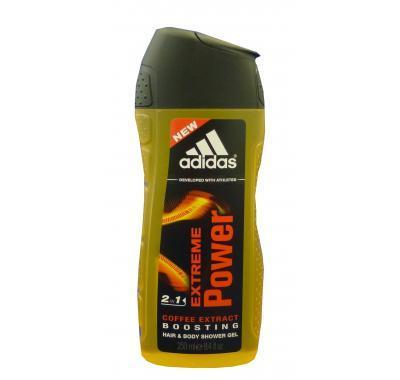 ADIDAS Extreme Power 2v1 sprchový gel 250 ml, ADIDAS, Extreme, Power, 2v1, sprchový, gel, 250, ml