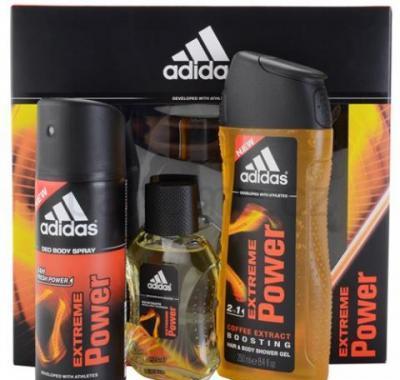 ADIDAS Extreme Power - sprchový gel 250 ml   EDT 50 ml   DEO spray 150 ml, ADIDAS, Extreme, Power, sprchový, gel, 250, ml, , EDT, 50, ml, , DEO, spray, 150, ml