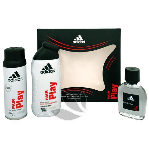 Adidas Fair Play Toaletní voda 50ml Edt 50ml   150ml deospray   250ml sprchový gel, Adidas, Fair, Play, Toaletní, voda, 50ml, Edt, 50ml, , 150ml, deospray, , 250ml, sprchový, gel